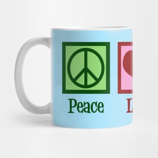 Peace Love Ice Skating Mug